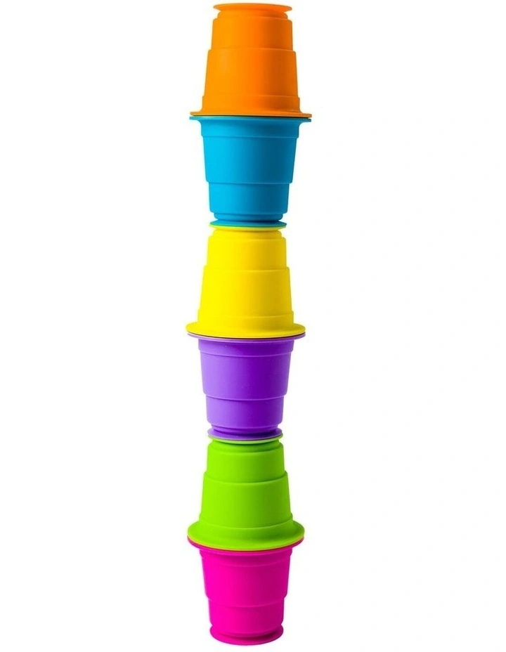 Discount π₯ FAT BRAIN TOY CO. Suction Kupz For 12m-5y Kids/Toddler Silicone Stacking Cups Toy π 7 Discount π₯ FAT BRAIN TOY CO. Suction Kupz For 12m-5y Kids/Toddler Silicone Stacking Cups Toy π - Image 6