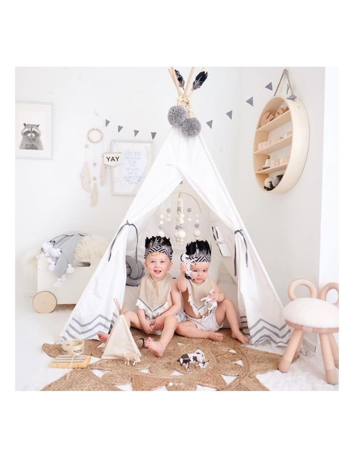 Buy π₯° Cattywampus Kids Teepee Play Tent Pearly Moon β¨ 6 Buy π₯° Cattywampus Kids Teepee Play Tent Pearly Moon β¨ - Image 4