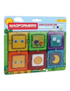 Cheapest 😀 Magformers Card Plus Face Set 12 Pcs 👏
