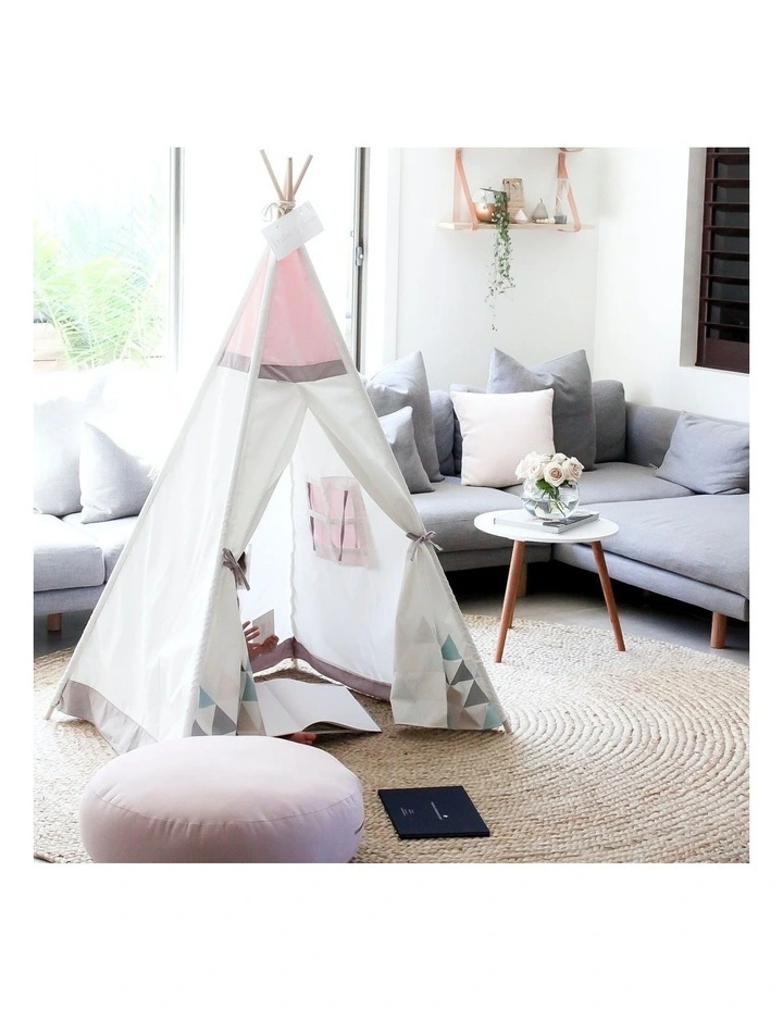 Buy π₯ Cattywampus Kids Teepee Play Tent Blush Sky β€οΈ 7 Buy π₯ Cattywampus Kids Teepee Play Tent Blush Sky β€οΈ - Image 5