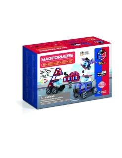 Outlet 👍 Magformers Amazing Police & Rescue Set 🔥