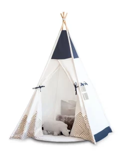 Outlet 🥰 Cattywampus Kids Teepee Play Tent Gold Cloud ⭐