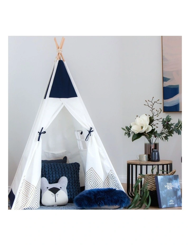 Outlet π₯° Cattywampus Kids Teepee Play Tent Gold Cloud β 4 Outlet π₯° Cattywampus Kids Teepee Play Tent Gold Cloud β - Image 2