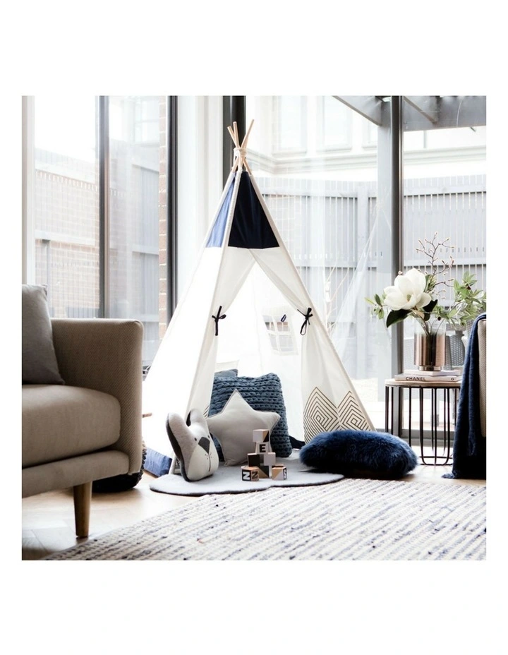 Outlet π₯° Cattywampus Kids Teepee Play Tent Gold Cloud β 5 Outlet π₯° Cattywampus Kids Teepee Play Tent Gold Cloud β - Image 3