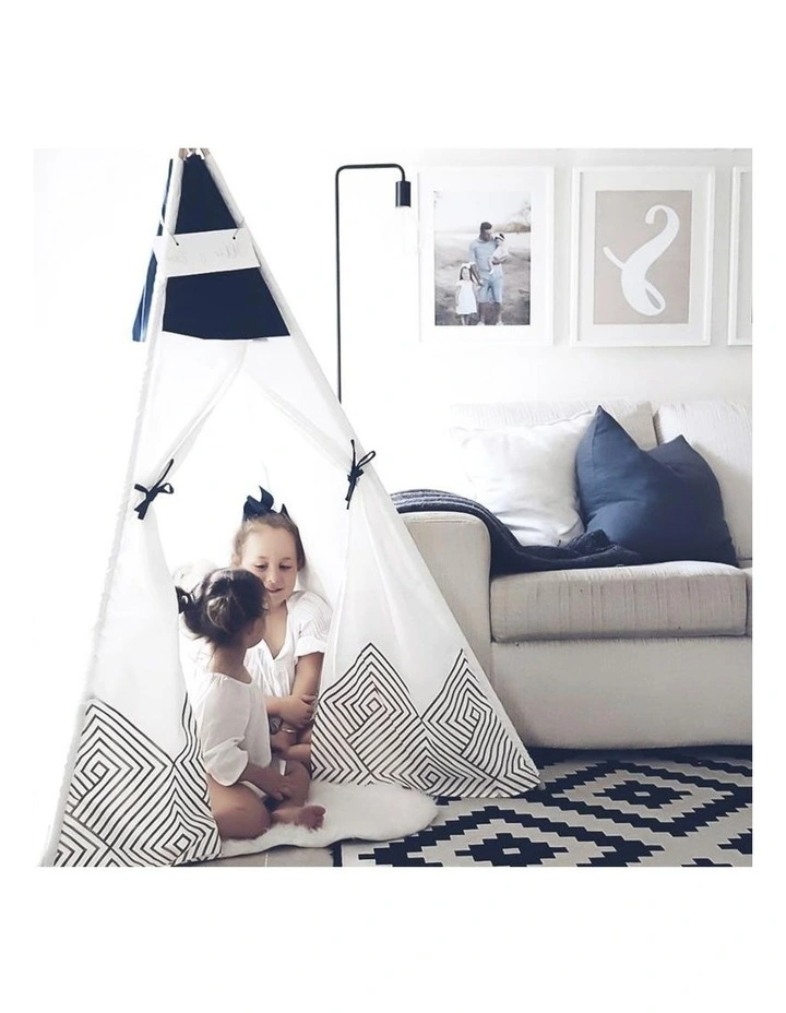 Outlet π₯° Cattywampus Kids Teepee Play Tent Gold Cloud β 6 Outlet π₯° Cattywampus Kids Teepee Play Tent Gold Cloud β - Image 4