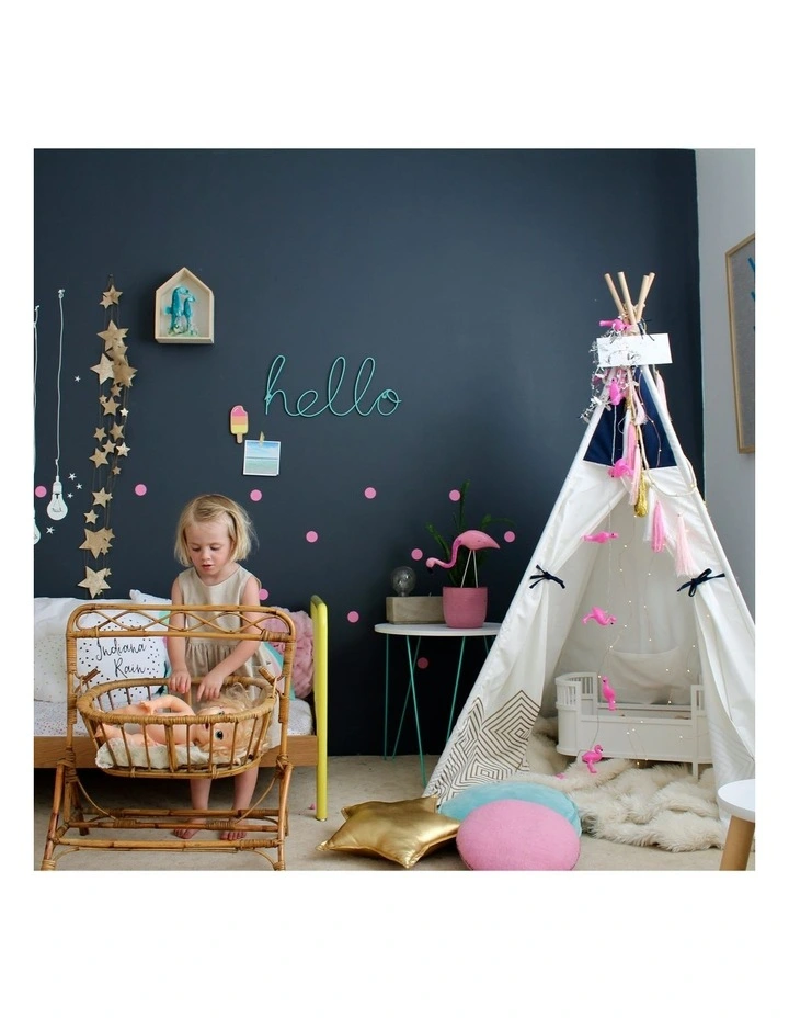 Outlet π₯° Cattywampus Kids Teepee Play Tent Gold Cloud β 8 Outlet π₯° Cattywampus Kids Teepee Play Tent Gold Cloud β - Image 6