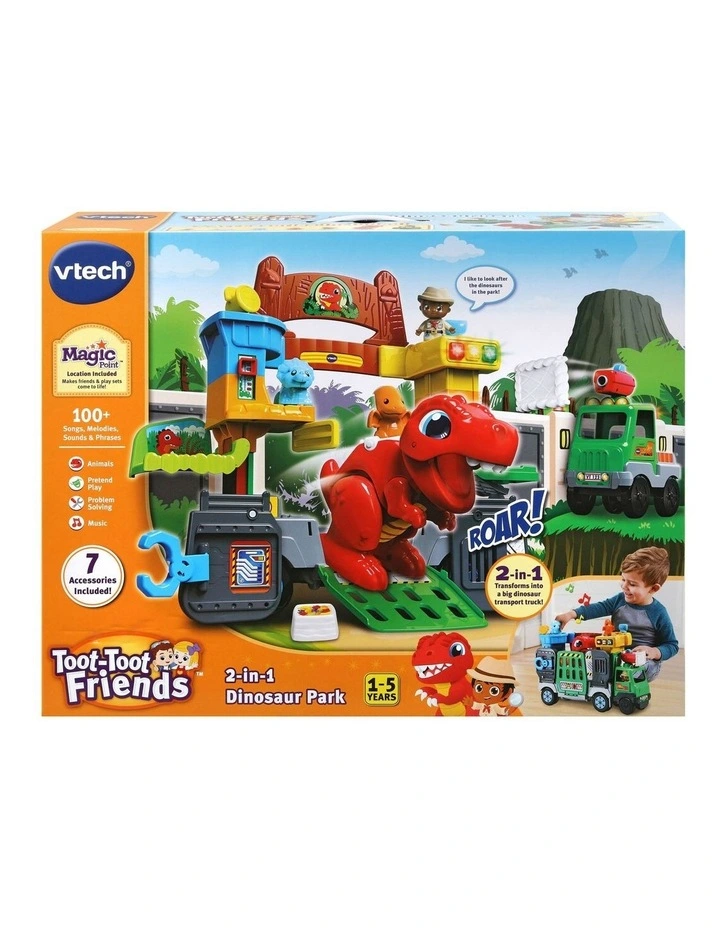 Flash Sale π VTech Toot-Toot Friends 2-In-1 Dino Park π― 4 Flash Sale π VTech Toot-Toot Friends 2-In-1 Dino Park π― - Image 2