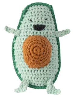 Brand new ✔️ Weegoamigo Crochet Rattle Anthony Avocado 🎁