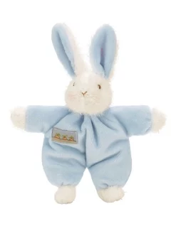 Flash Sale 💯 Bunnies By The Bay Sweet Hops Bunny Pale Blue Rattle 🛒
