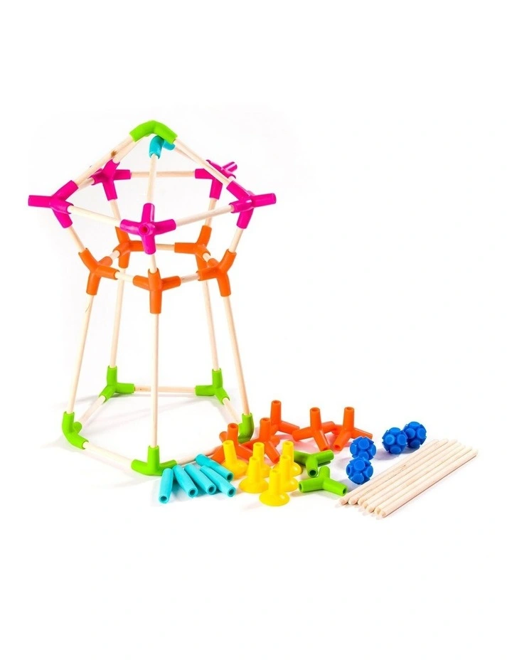 Outlet β¨ FAT BRAIN TOY CO. Joinks For 3-12y Kids/Children/Toddlers 3D Shapes Building Toy π 3 Outlet β¨ FAT BRAIN TOY CO. Joinks For 3-12y Kids/Children/Toddlers 3D Shapes Building Toy π