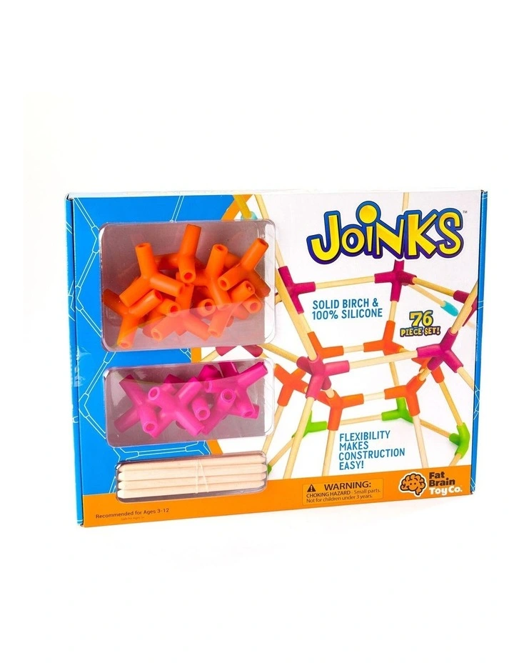 Outlet β¨ FAT BRAIN TOY CO. Joinks For 3-12y Kids/Children/Toddlers 3D Shapes Building Toy π 5 Outlet β¨ FAT BRAIN TOY CO. Joinks For 3-12y Kids/Children/Toddlers 3D Shapes Building Toy π - Image 3