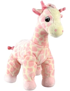 Best Pirce 😍 Korimco Twinkles Giraffe 16cm Rattle In Pink 😀