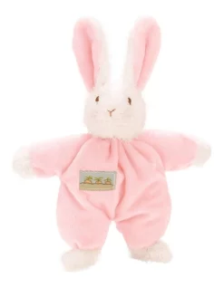 Outlet ✔️ Bunnies By The Bay Sweet Hops Bunny Pale Pink Rattle 😉