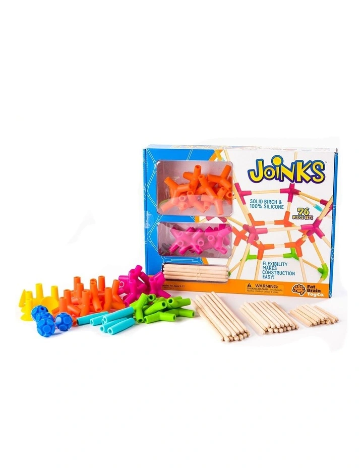 Outlet β¨ FAT BRAIN TOY CO. Joinks For 3-12y Kids/Children/Toddlers 3D Shapes Building Toy π 6 Outlet β¨ FAT BRAIN TOY CO. Joinks For 3-12y Kids/Children/Toddlers 3D Shapes Building Toy π - Image 4