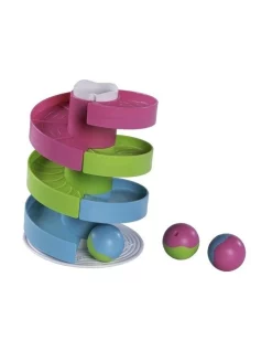 Cheapest 😀 FAT BRAIN TOY CO. Wobble Run For 1-4y Kids/Children W/ Tracks & Balls Roll Toys 💯