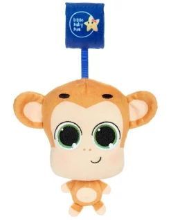 Coupon 🧨 Little Tikes Musical Minis Baby 6m Toy For Car Seat/Stroller Mac The Monkey BR 😍