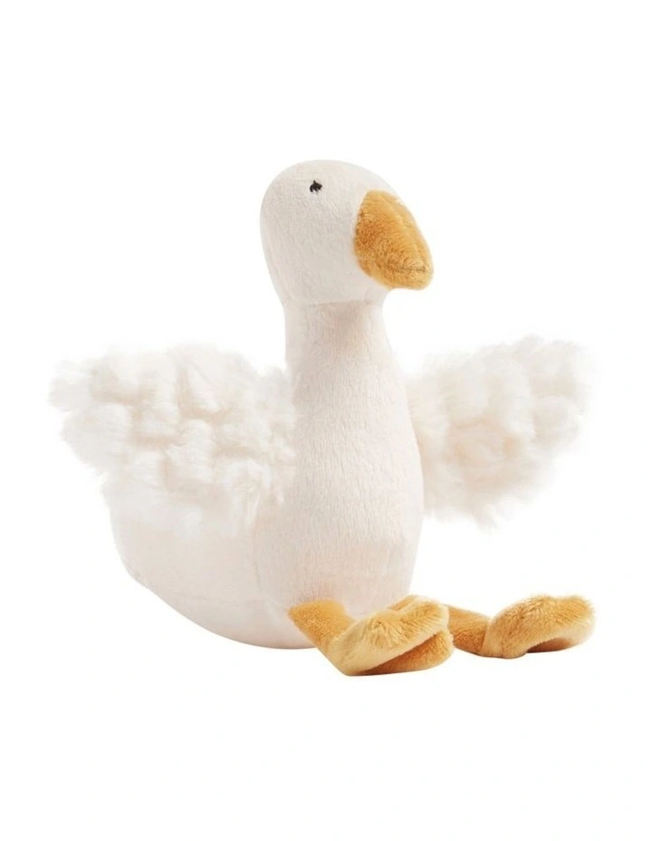 Discount π Seed Heritage Snowy The Goose Rattle In White π 3 Discount π Seed Heritage Snowy The Goose Rattle In White π