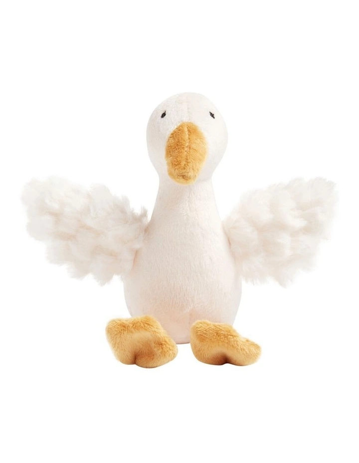 Discount π Seed Heritage Snowy The Goose Rattle In White π 4 Discount π Seed Heritage Snowy The Goose Rattle In White π - Image 2