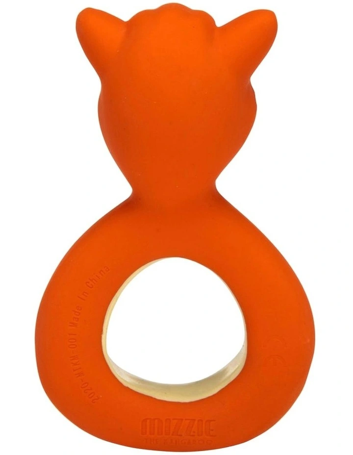 New π Mizzie The Kangaroo Mini Mizzie 100% Natural Rubber Baby Teether π― 4 New π Mizzie The Kangaroo Mini Mizzie 100% Natural Rubber Baby Teether π― - Image 2