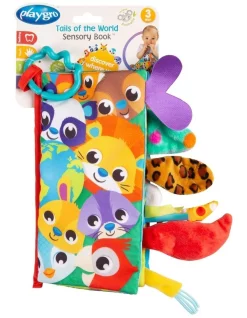 Cheap 👍 Playgro Tails Of The World Sensory Teether Book 👏 -Playgro - shop unnamed file 319