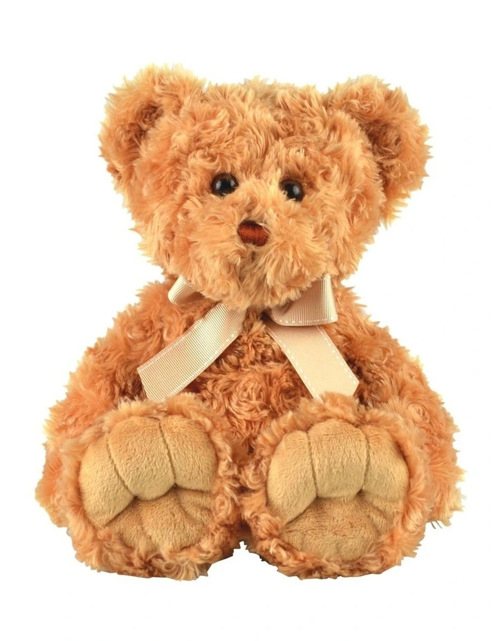Discount ✨ Korimco Max Teddy Bear 35cm Plush Toy In Brown ⌛ 3 Discount ✨ Korimco Max Teddy Bear 35cm Plush Toy In Brown ⌛