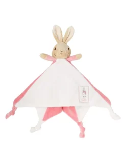 Discount ⌛ Beatrix Potter Flopsy Bunny Comfort Blanket In Pink/White 👏