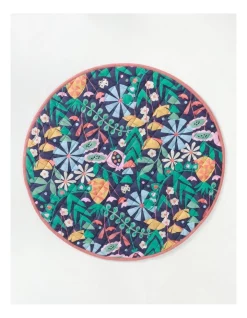 Best Pirce 🎁 Jack & Milly Tropical Garden Playmat In Navy ✨