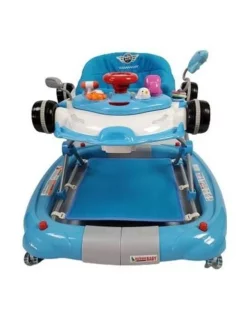 Flash Sale ✔️ Aussie Baby Racing Car 4-in-1 Baby Walker & Rocker Blue 🔥 -Playgro - shop unnamed file 405