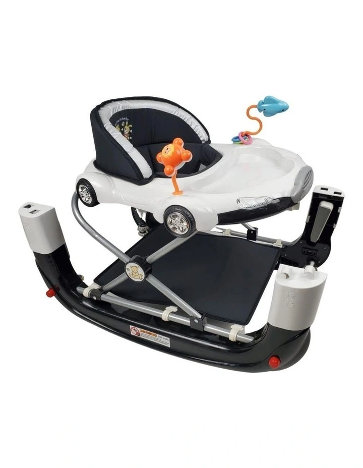 Budget π Aussie Baby Car Theme Baby Walker Rocker Black 𧨠7 Budget π Aussie Baby Car Theme Baby Walker Rocker Black 𧨠- Image 5