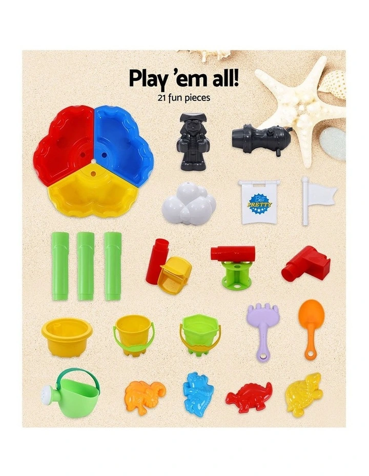Flash Sale π₯ Keezi Kids Beach Sand And Water Sandpit Outdoor Table Childrens Bath Toys π 8 Flash Sale π₯ Keezi Kids Beach Sand And Water Sandpit Outdoor Table Childrens Bath Toys π - Image 6