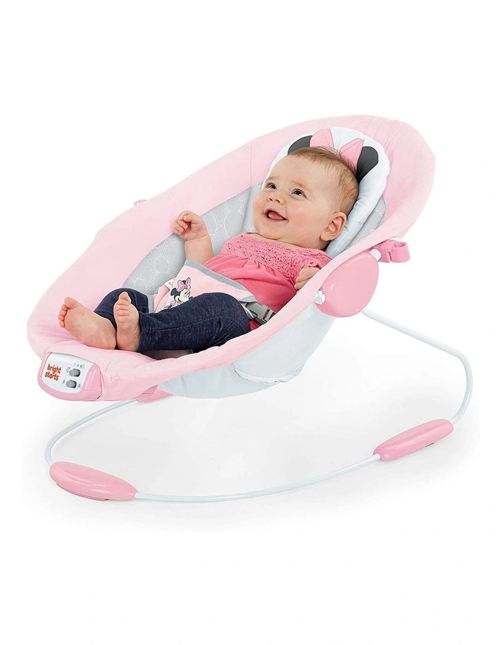 Outlet π₯ Bright Starts Minnie Mouse Rosy Skies Cradling Bouncer Baby/Infant/Girls 0m β€οΈ 4 Outlet π₯ Bright Starts Minnie Mouse Rosy Skies Cradling Bouncer Baby/Infant/Girls 0m β€οΈ - Image 2