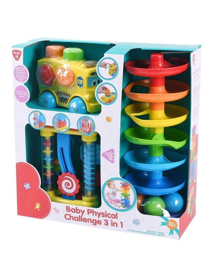 Promo π₯° PLAY Baby Physical Challenge 3 In 1 π€© 3 Promo π₯° PLAY Baby Physical Challenge 3 In 1 π€©