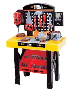 Flash Sale 🎉 Lenoxx Kids/Children Diy Workbench Tools Pretend Role Play Toy Set/Saw Drill 🔨 Hammer Nut 💯 -Playgro - shop unnamed file 550