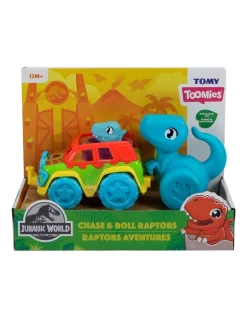 Best reviews of 😉 Tomy Jurassic World Chase & Roll Raptors Dinosaur Vehicle ⭐