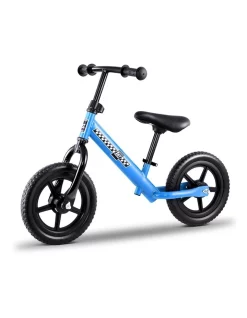 Hot Sale 🧨 Rigo Kids Balance Bike Ride On Toys Push Bicycle Wheels Toddler Baby 12" Bikes Blue 💯