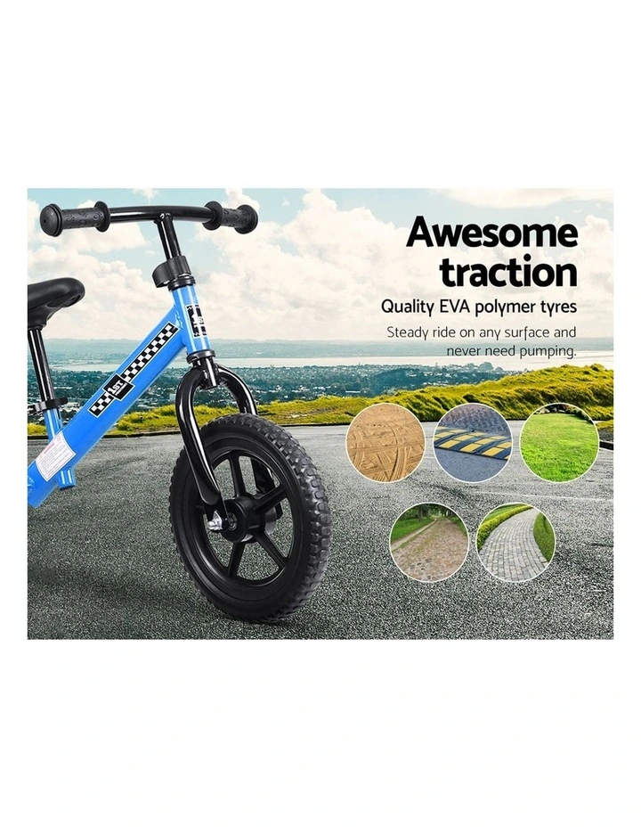Hot Sale 𧨠Rigo Kids Balance Bike Ride On Toys Push Bicycle Wheels Toddler Baby 12" Bikes Blue π― 8 Hot Sale 𧨠Rigo Kids Balance Bike Ride On Toys Push Bicycle Wheels Toddler Baby 12" Bikes Blue π― - Image 6