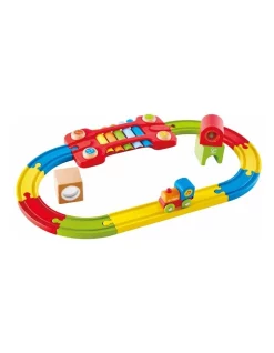 Discount ✔️ Hape Sensory Railway 🌟