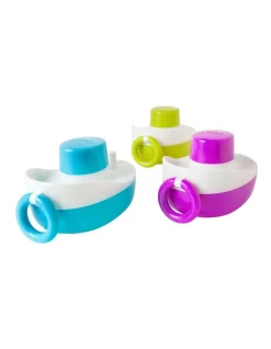 Cheapest 👏 Boon Musical Tone Whistling Boats Floating Bath Toy 💯
