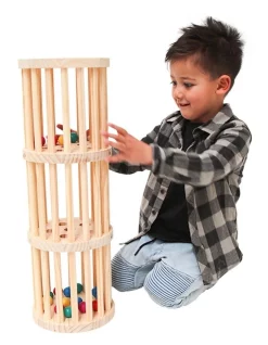 New 🛒 Jenjo Giant Wooden Rainmaker Rattle 68cm ❤️ -Playgro - shop unnamed file 653