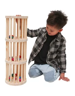 New 🛒 Jenjo Giant Wooden Rainmaker Rattle 68cm ❤️ -Playgro - shop unnamed file 654