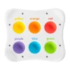 Discount 🔥 FAT BRAIN TOY CO. Dimpl Duo 1-4y Kids/Baby Shape/Colour Pop Silicone Sensory Toy ⌛