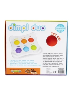 Discount 🔥 FAT BRAIN TOY CO. Dimpl Duo 1-4y Kids/Baby Shape/Colour Pop Silicone Sensory Toy ⌛ -Playgro - shop unnamed file 686