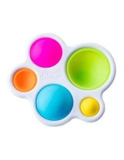 Best Pirce 🥰 FAT BRAIN TOY CO. Dimpl For 10m-24m Babies/Infants Colour Pop Sensory Bubble Toy 😍