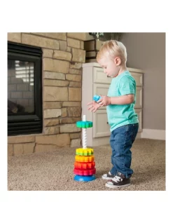 Best Sale ⌛ FAT BRAIN TOY CO. Fat Brain Stacking Toy Co SpinAgain 1-4y Baby/Kids/BPA Free Plastic Screw Disc ⌛ -Playgro - shop unnamed file 711
