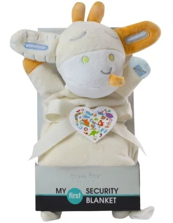 Best Sale ⌛ Bubba Blue Lemon Giraffe Security Blanket In Vanilla 💯