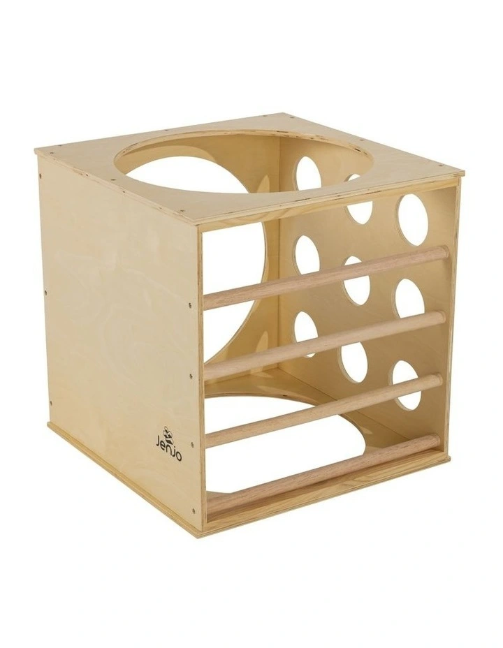 Discount βοΈ Jenjo Hardwood Climbing Cube For Kids 60cm Diameter π 6 Discount βοΈ Jenjo Hardwood Climbing Cube For Kids 60cm Diameter π - Image 4