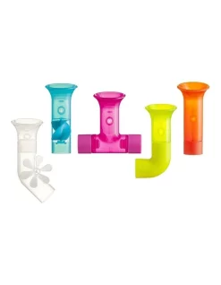 Flash Sale 🌟 Boon 5pc Pipes Building Bath Toy Suction Set Tub/Shower Play/Fun Kids/Toddler 🥰