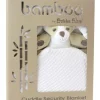 Outlet 👍 Bubba Blue Bamboo Bear Security Blanket White 😍 -Playgro - shop unnamed file 78