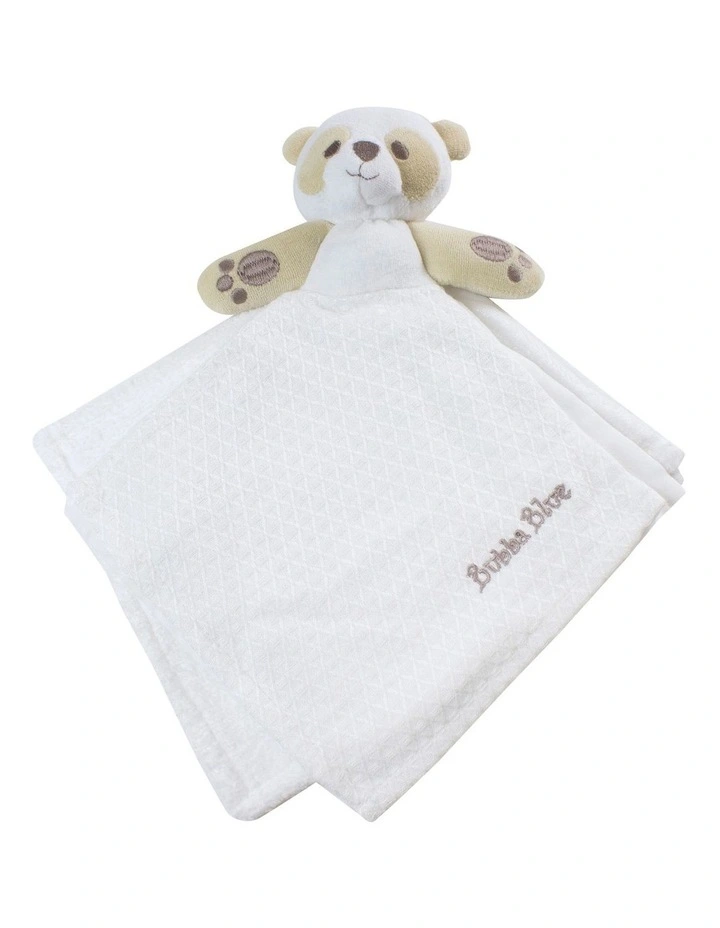 Outlet π Bubba Blue Bamboo Bear Security Blanket White π 4 Outlet π Bubba Blue Bamboo Bear Security Blanket White π - Image 2
