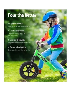 Coupon 🔔 Rigo Kids Balance Bike Ride On Toys Push Bicycle Wheels Toddler Baby 12" Bikes Green 🧨 -Playgro - shop unnamed file 846